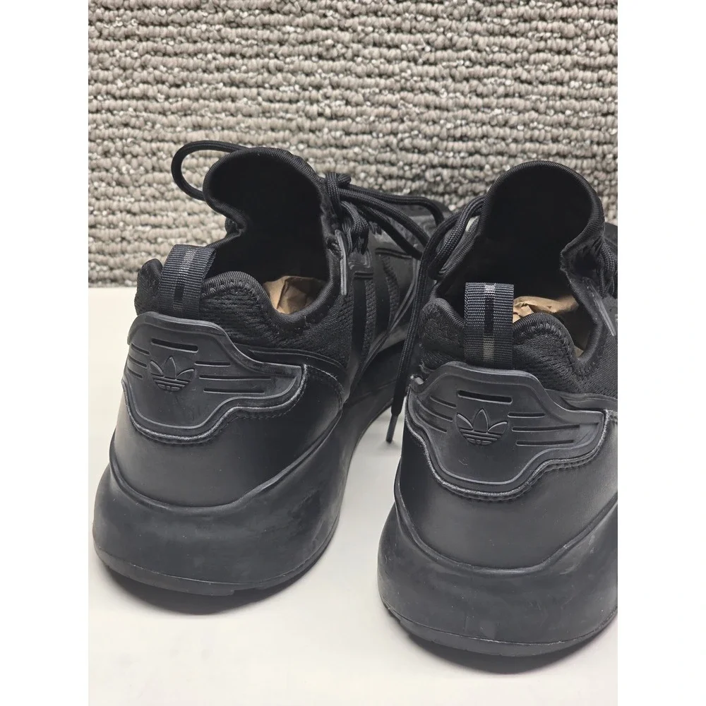Adidas ZX 2K Boost Triple Black Mens Running Shoes FV9993 Size 10 Sneaker